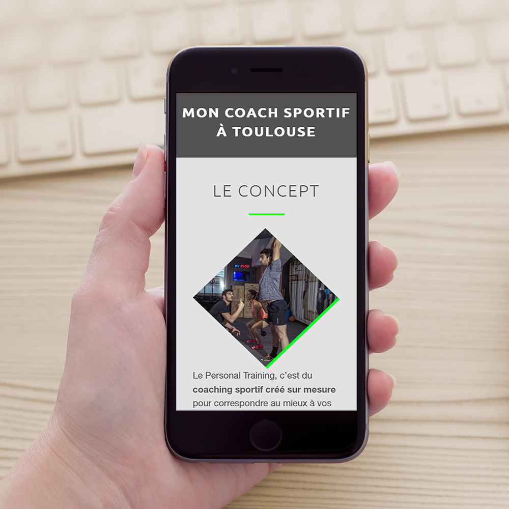 création site internet coach sportif toulouse