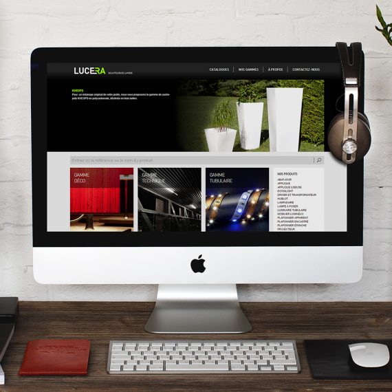 création site internet lucera desktop