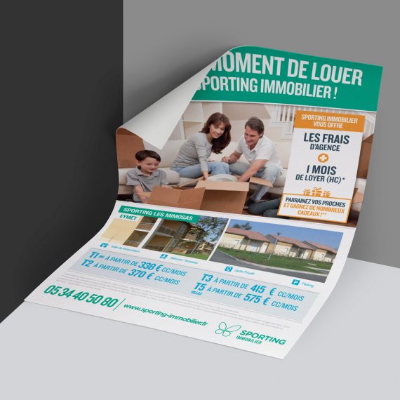 création et impression flyers