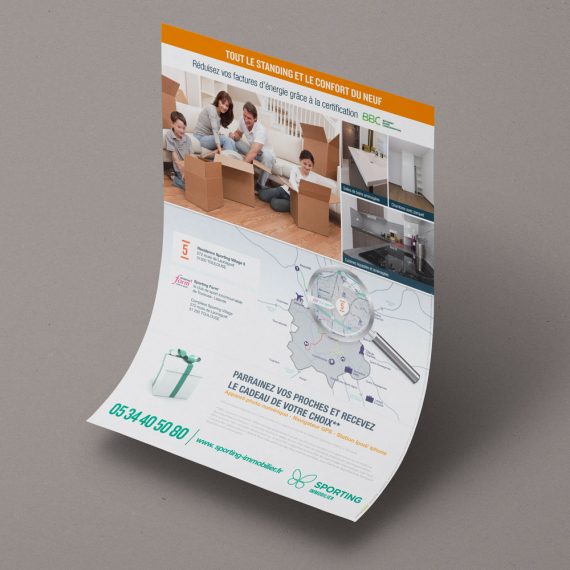 création et impression flyers