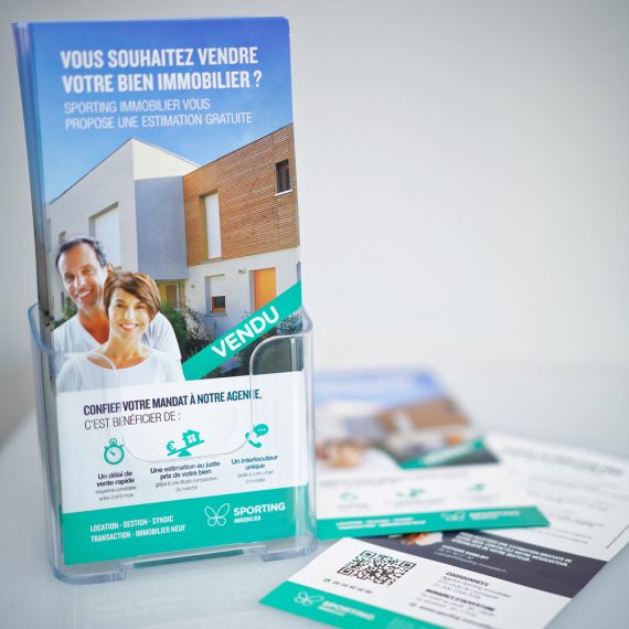 création supports de communication flyer