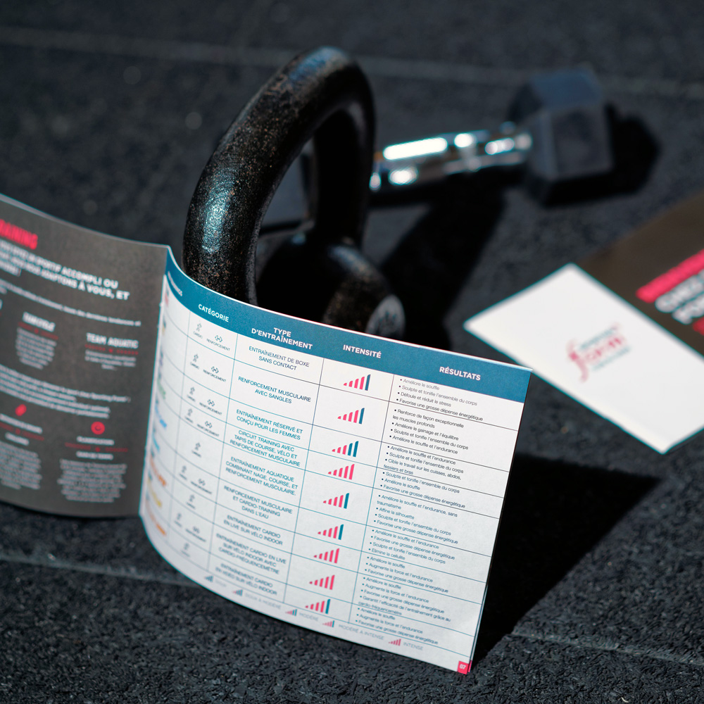 création brochure
